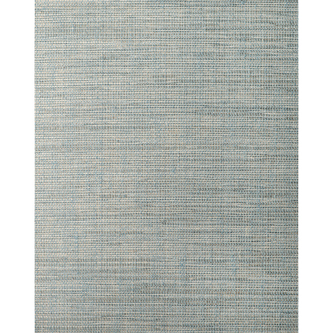 Kimit Aquamarine by Winfield Thybony Wallcovering WINFIELD THYBONY NATURAL TEXTILES LINEN - 60%;COTTON - 21%;POLYESTER - 19% Netherlands - Horizontal: 0 and Vertical: 0 54 - Fabric Carolina -