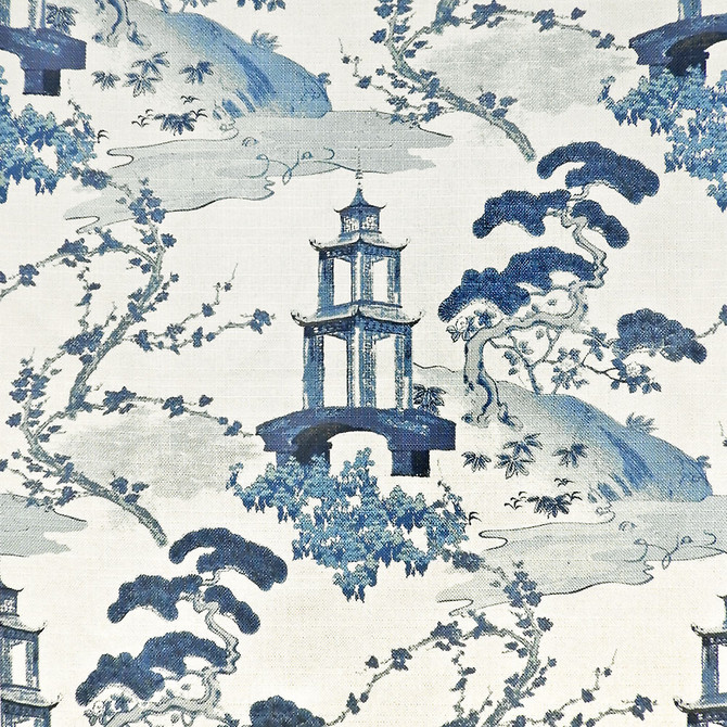 Ippsie Sapphire by Magnolia Fabric - 100% Poly China 40000 Horizontal: 27 and Vertical: 27 55" - Fabric Carolina -