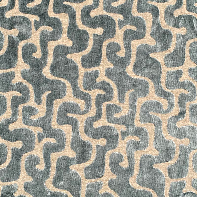 Lochlan Teal by Magnolia Fabric - 59Poly49Visc Belgium 50000 Horizontal: 7 and Vertical: 9 54" - Fabric Carolina -