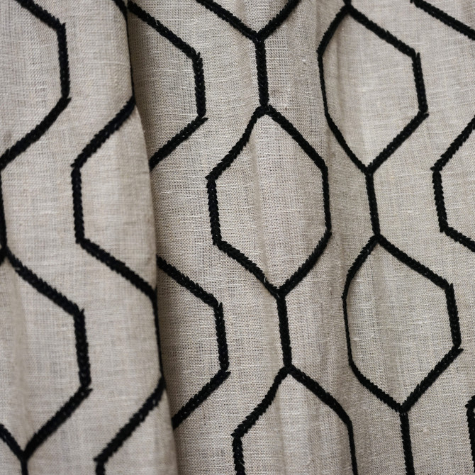 LINKED 98SJ101 by JF Fabric JF Studio 100% Linen India Horizontal: 6 and Vertical: 5 54 - Fabric Carolina -