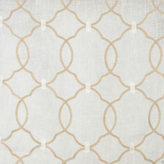 Estrella Tumbleweed by Mitchell Fabric #1903 100% Linen w/100% Viscose Embroidery India </p><p>Repeat: Horizontal: 4 and Vertical: 5 54 - Fabric Carolina -