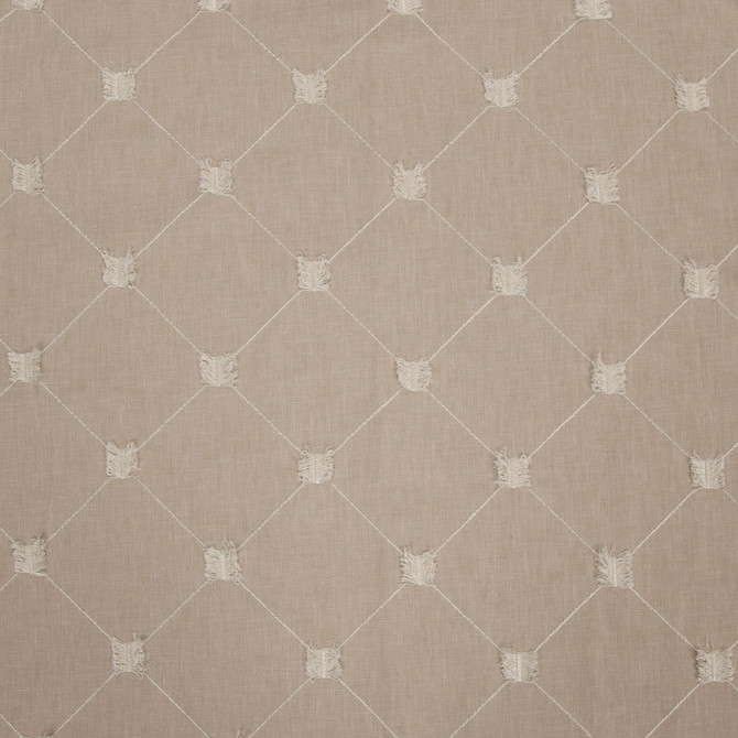 Palomar Linen by Mitchell Fabric #1808 - Embroideries 50% Polyester,50% Cotton w/100% Polyester Embroidery India </p><p>Repeat: Horizontal: 4.75 and Vertical: 4.5 52 - Fabric Carolina -