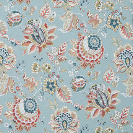Any Tradition Seamist by Carole Fabric Spearmint 100% Cotton Spain  27" V, 13 1/2" H HD 54"  - Fabric Carolina -