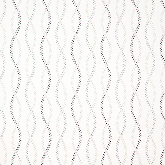 Tiny Leaves Domino by Carole Fabric Birch 88% Cotton, 12% Viscose India N/A 13" V, 6 1/4" H 50"  - Fabric Carolina -