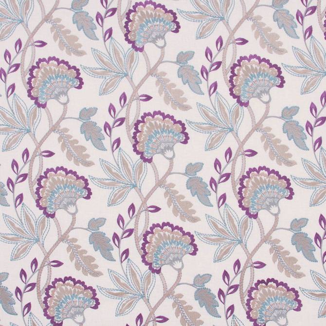 Your Heart Plum by Carole Fabric Azalea 73% Polyester, 27% Cotton India Passes 40,000 Double Rubs Wyzenbeek Horizontal: 17 and Vertical: 9 51 - Fabric Carolina -