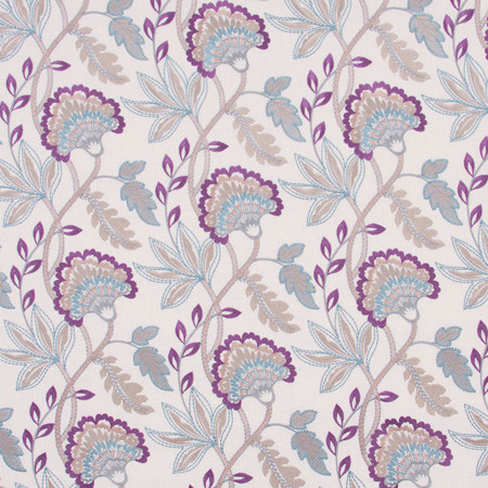 Your Heart Plum by Carole Fabric Azalea 73% Polyester, 27% Cotton India Passes 40,000 Double Rubs Wyzenbeek </p><p>Repeat: 9" V, 17" H 51" - Fabric Carolina -