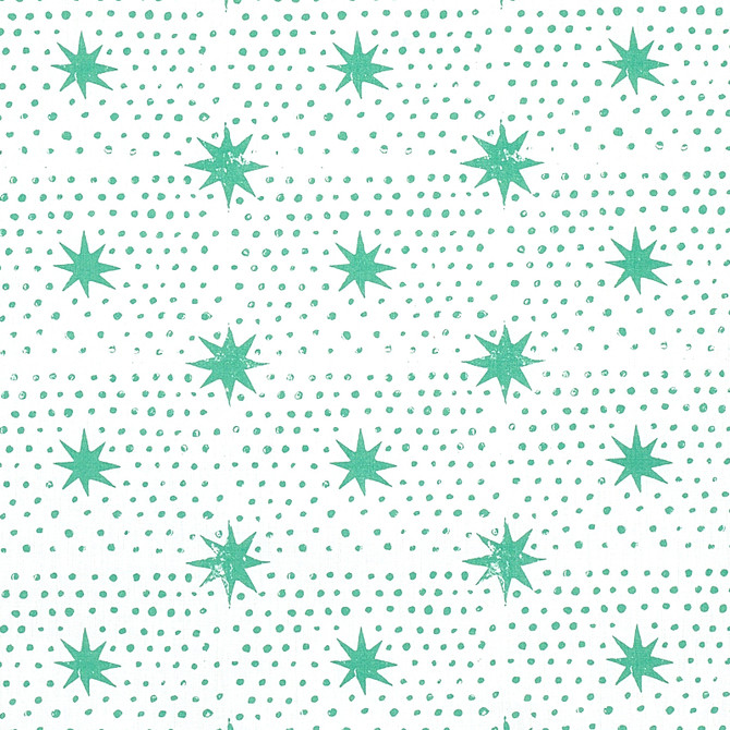 Spot & Star Sea Glass 179161 by Schumacher Fabric MOLLY MAHON PRINTS LINEN 60% COTTON 30% THAILAND MARTINDALE 20000 </p><p>Repeat: Horizontal: 6 3/4" (17CM) and Vertical: 15" (38CM) 54 - Fabric Carolina -