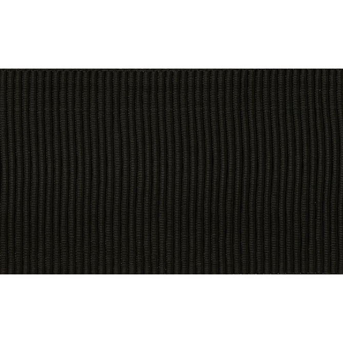Wide Faille Tape Black 70846 by Schumacher Trim Couture Trims - Fabric Carolina -