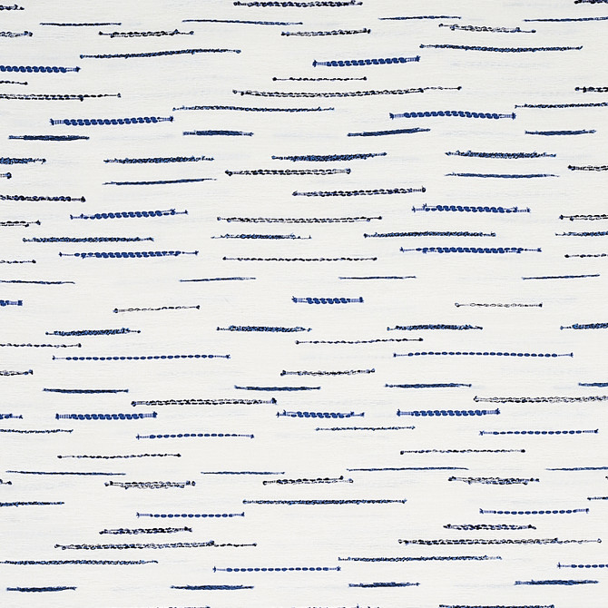 Leland Stripe Blue 80141 by Schumacher Fabric WORLD VIEW II VISCOSE 40% COTTON 25% TURKEY </p><p>Repeat: Horizontal: 14 3/5" (37CM) and Vertical: 27" (94CM) 116 - Fabric Carolina -