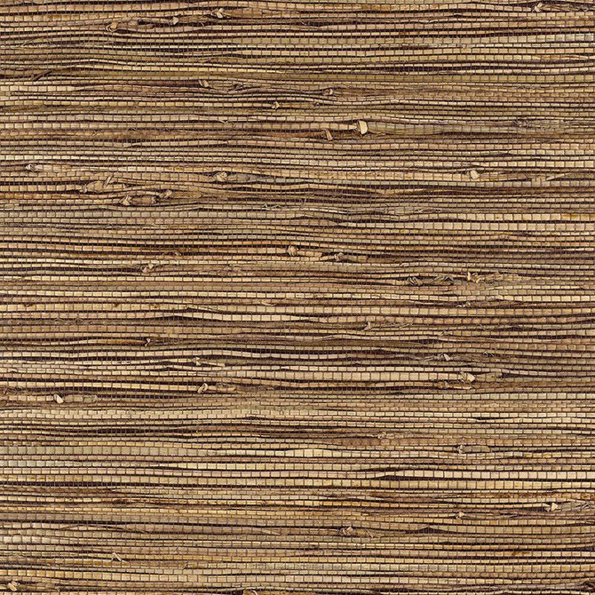 Bamba Rushcloth Ash 5002842 by Schumacher Wallpaper Quiet Beauty - Fabric Carolina -