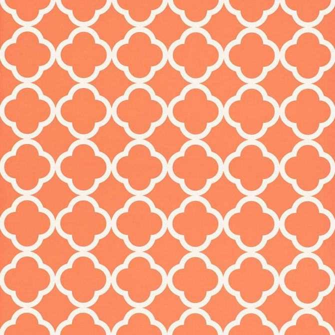 Morocco Terra Cotta 5005874 by Schumacher Wallpaper Byzantium 4.5" - Fabric Carolina -