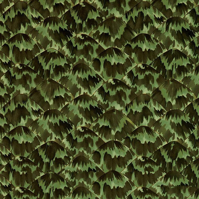 Tortoise Amazon 5007451 by Schumacher Wallpaper Celerie Kemble 27.0" - Fabric Carolina -