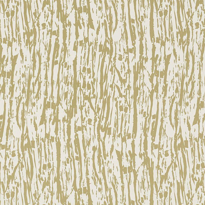 Tree Texture Pale Gold 5007471 by Schumacher Wallpaper Drawn From Nature - Fabric Carolina -