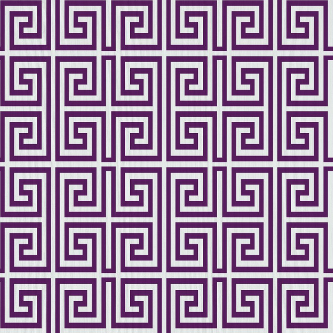 Emperor's Fret Amethyst by RM CoCo Fabric