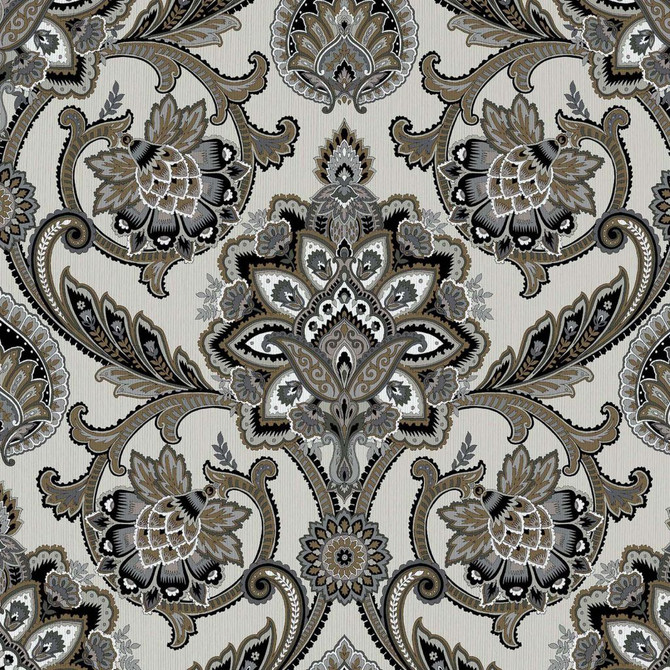 Blickling Garden Damask Driftwood by RM CoCo Fabric ColorWorks Fall 2021 RM Studio See Sample 0 Horizontal: 27 and Vertical: 27 0 - Fabric Carolina -