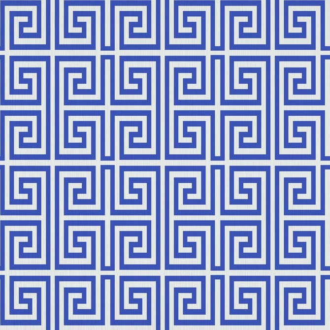 Emperor's Fret Porcelain by RM CoCo Fabric