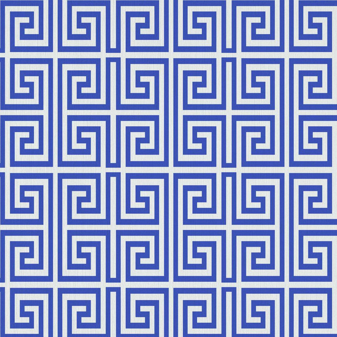 Emperor's Fret Porcelain by RM CoCo Fabric