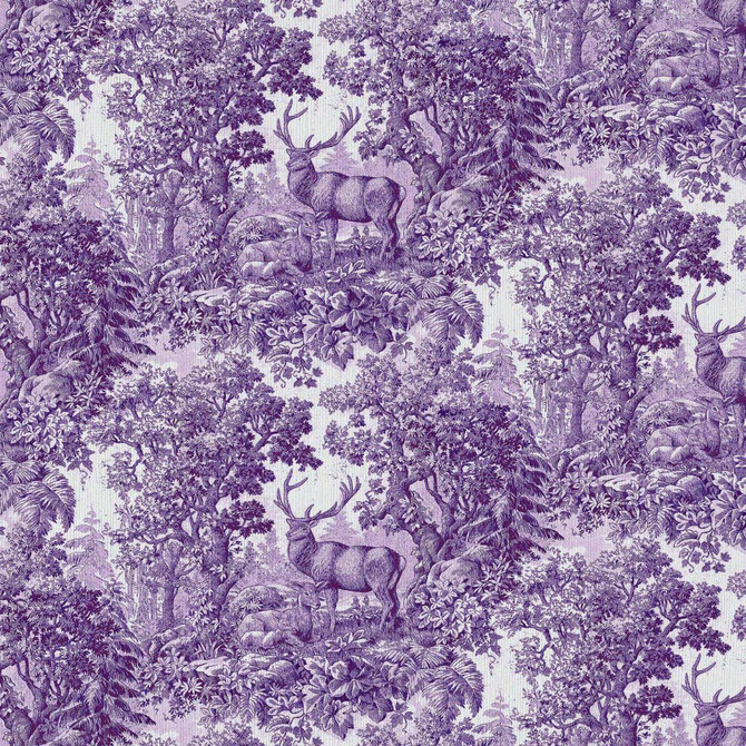 Staghorn Toile Aubergine by RM CoCo Fabric ColorWorks Fall 2021 RM Studio See Sample 0 Horizontal: 27 and Vertical: 12.625 0 - Fabric Carolina -
