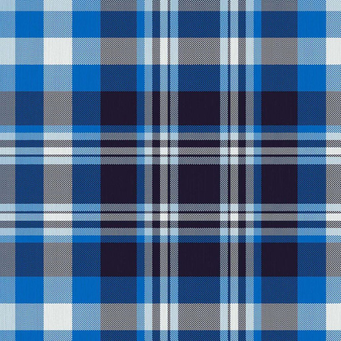 Ipswich Plaid Sapphire by RM CoCo Fabric