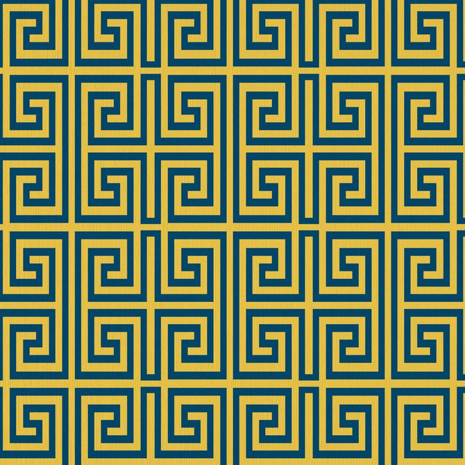 Emperor's Fret Cobalt by RM CoCo Fabric ColorWorks Fall 2021 RM Studio See Sample 0 Horizontal: 4.5 and Vertical: 4.5 0 - Fabric Carolina -