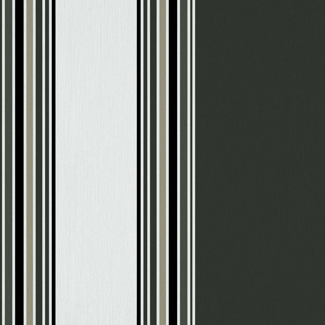 Ming Stripe Charcoal by RM CoCo Fabric