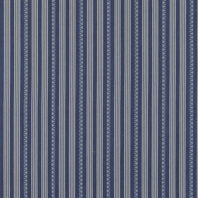 Kilim Stripe Blue by G P & J Baker Fabric PORTOBELLO COTTON - 70%;JUTE - 30% India Horizontal: 10.638 and Vertical: 53.19 - Fabric Carolina -