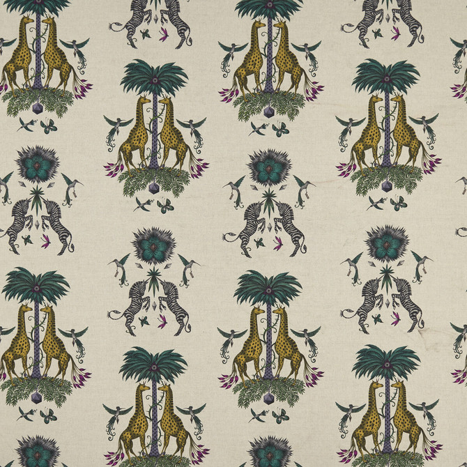 Creatura Linen Yellow by Clarke And Clarke Fabric Clarke And Clarke Fabric Creatura Linen YellowFabric WILDERIE BY EMMA J SHIPLEY FOR C&C COTTON - 60%;LINEN - 40% Spain </p><p>Repeat: H: 27, V: 34.34 54 - Fabric Carolina -