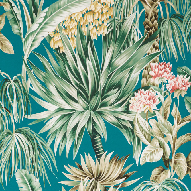 Caluya Paper Lagoon by Lee Jofa Wallcovering Lee Jofa Wallcovering Caluya Paper LagoonWallcovering MINDORO WALLPAPER WOOD PULP - 45%;BINDER - 20%;MINERAL FILLERS - 20%;POLYESTER - 15% United Kingdom </p><p>Repeat: H: 27.5, V: 37.4 27.5 - Fabric Carolina -