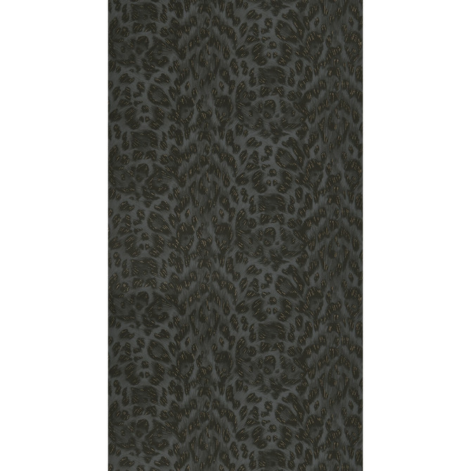 Felis Charcoal/Rose Gold by Clarke And Clarke Wallcovering WILDERIE BY EMMA J SHIPLEY FOR C&C NON WOVEN - 100% United Kingdom Horizontal: 0 and Vertical: 10.24 21 - Fabric Carolina -