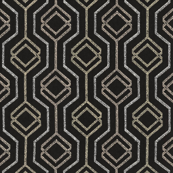 Babonneau Black by Kasmir Fabric 1470 54% Polyester
42% Cotton
4% Linen
 INDIA </p><p>Repeat: Horizontal: 6 3/8 inches and Vertical: 6 2/8 inches 54 - Fabric Carolina -