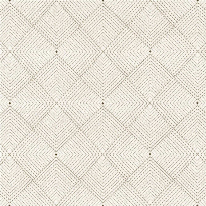 Luxurious White by Kasmir Fabric 1470 65% Cotton
30% Rayon
5% Zari
 INDIA </p><p>Repeat: Horizontal: 13 2/8 inches and Vertical: 15 inches 52 - Fabric Carolina -