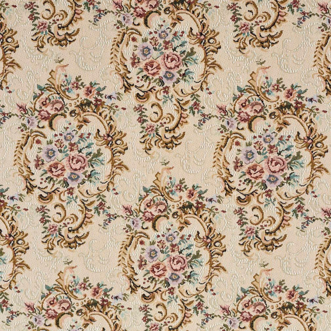 D2052 Victoria by Charlotte Fabric Tapestry Classics II 39% Olefin, 32% Polyester, 29% Cotton Asia Exceeds 100,000 Wyzenbeek Rubs (Heavy Duty) </p><p>Repeat: Horizontal: 13.5" x Vertical: 13.5" 54 Inches - Fabric Carolina -