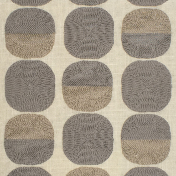 S3828 Dove by Greenhouse Fabric 52% Cotton, 48% Polyester With 100% Cotton Embroidery India 9,000 </p><p>Repeat: 10.5" H, 9.3" V 52" - Fabric Carolina -