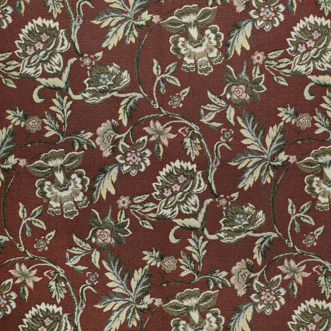 F3484 Garnet by Greenhouse Fabric 70% Polyester, 30% Cotton Mexico 50,000 double rubs </p><p>Repeat: 19.6" H, 21.2" V 54" - Fabric Carolina -