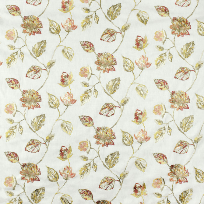 S2834 Sunset by Greenhouse Fabric S38: Capri Colors 58% Cotton, 42% Polyester With 100% Rayon Embroidery India 9,000 double rubs </p><p>Repeat: 25.25" H, 12.25" V 50" - Fabric Carolina -