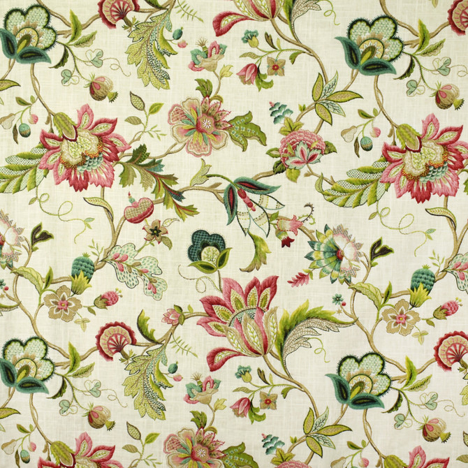 S2720 Jewel by Greenhouse Fabric 55% Linen, 45% Rayon China 15,000 double rubs </p><p>Repeat: 27" H, 27" V 54" - Fabric Carolina -