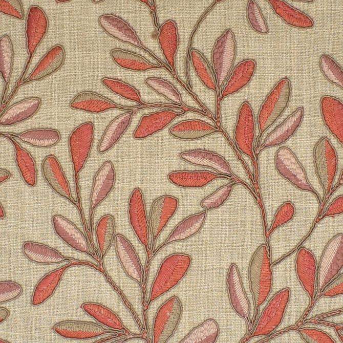 S3960 Clay by Greenhouse Fabric 72% Polyester, 28% Cationic With 100% Viscose Cable Cord, 70% Cotton, 30% Polyester Embroidery India 9,000 double rubs </p><p>Repeat: 10.4" H, 9.4" V 52" - Fabric Carolina -