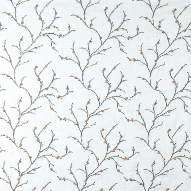 S2669 Petal by Greenhouse Fabric 100% Polyester With 100% Viscose Embroidery INDIA 9,000 </p><p>Repeat: 10.5" H, 9.5" V 52" - Fabric Carolina -