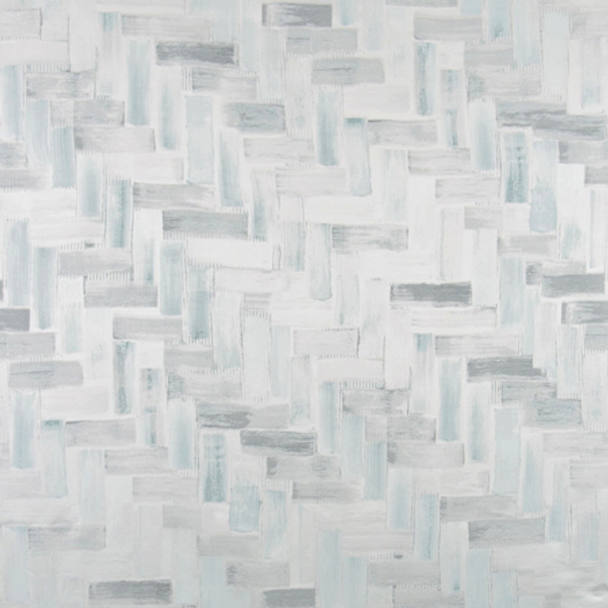 Stroke Of Luck Silver by Carole Fabric Blue Steel 65% Polyester, 35% Viscose China N/A 30" V, 29" H 58"  - Fabric Carolina -
