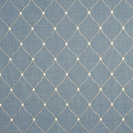 Made You Smile Chambray by Carole Fabric From The Heart 100% Polyester India  6 3/8" V, 4 1/2" H 53"  - Fabric Carolina -