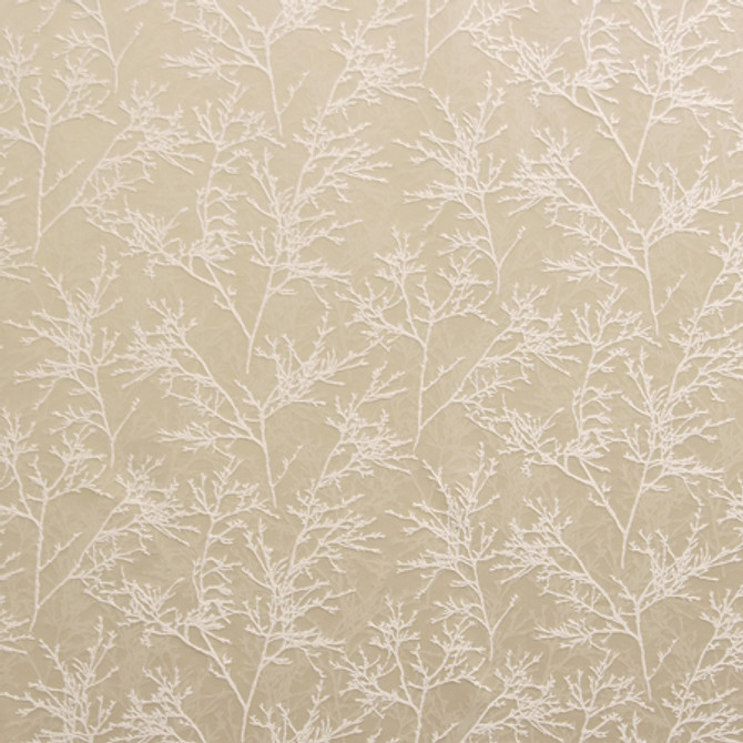 Bare Trees Alabaster by Carole Fabric Marble & Brass 68% Polyester, 32% Viscose Turkey 20,000 Martindale Circular Rubs 13 3/4" V, 27 1/2" H 59"  - Fabric Carolina -