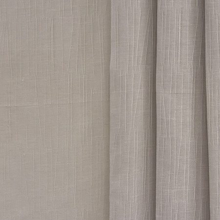 Sound Of Silence Fog by Carole Fabric Sheer Philosophy 100% Polyester Turkey  8 3/4" V, 11 1/4" H 118"  - Fabric Carolina -