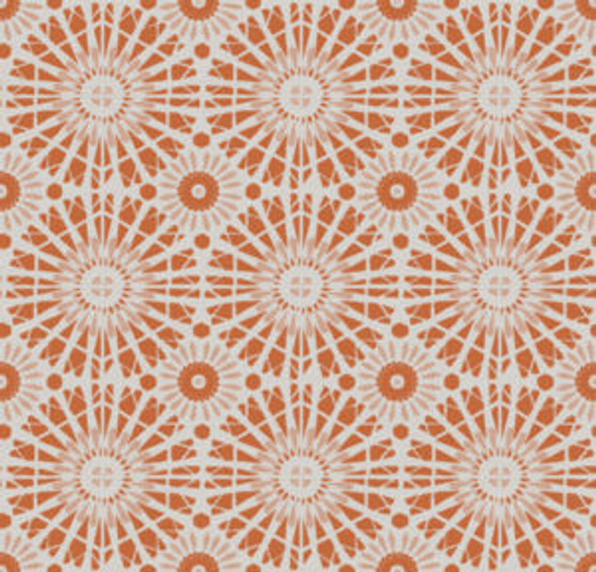 Lagoon Orange 25 by Norbar Fabric HEAT WAVE 100% SOLUTION DYED ACRYLIC GERMANY 20,OOO MARTINDALE 8 3/4"V 9"H 54 - Fabric Carolina -