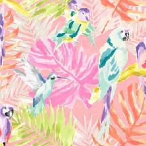 Yahoo Pink 01 by Norbar Fabric HEAT WAVE 100% POLYESTER 18"V 18"H 55 - Fabric Carolina -