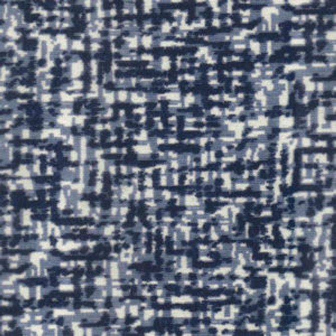 Leeds River by Norbar Fabric PRISM BLUES 76% VISCOSE 24% POLY INDIA 50,000 WYZENBEEK 14 1/2"V 13 1/2"H 54 - Fabric Carolina -
