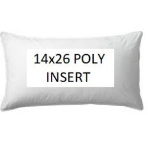 14X26 Poly Insert by Norbar Fabric PILLOW INSERT 100% POLY SHELL & FILL US - Fabric Carolina -
