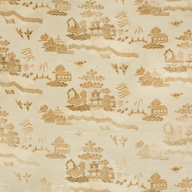 La Pagode Velvet Sand by Brunschwig & Fils Fabric Brunschwig & Fils Fabric La Pagode Velvet SandFabric LES ENSEMBLIERS VISCOSE - 76%;LINEN - 24% Belgium </p><p>Repeat: H: 27.75, V: 10.5 55.5 - Fabric Carolina -