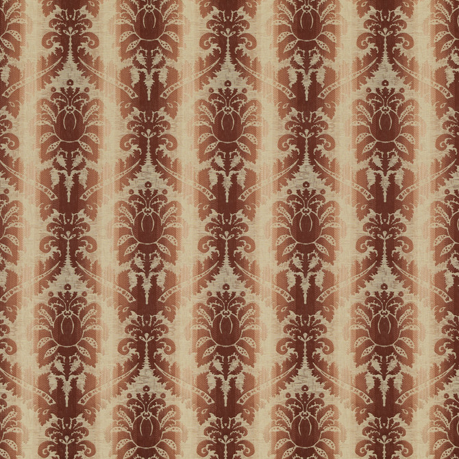 Poivre Damask Red by Brunschwig & Fils Fabric Brunschwig & Fils Fabric Poivre Damask RedFabric CEVENNES COTTON - 36%;LINEN - 35%;VISCOSE - 29% Italy </p><p>Repeat: H: 13.79, V: 18.01368 55.16 - Fabric Carolina -
