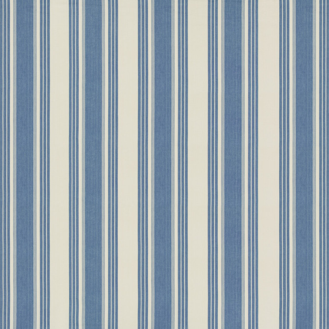 Colmar Stripe French Blue by Brunschwig & Fils Fabric Brunschwig & Fils Fabric Colmar Stripe French BlueFabric FOLIO FRANCAIS COTTON - 100% India </p><p>Repeat: H: 8.82, V: 0 53 - Fabric Carolina -