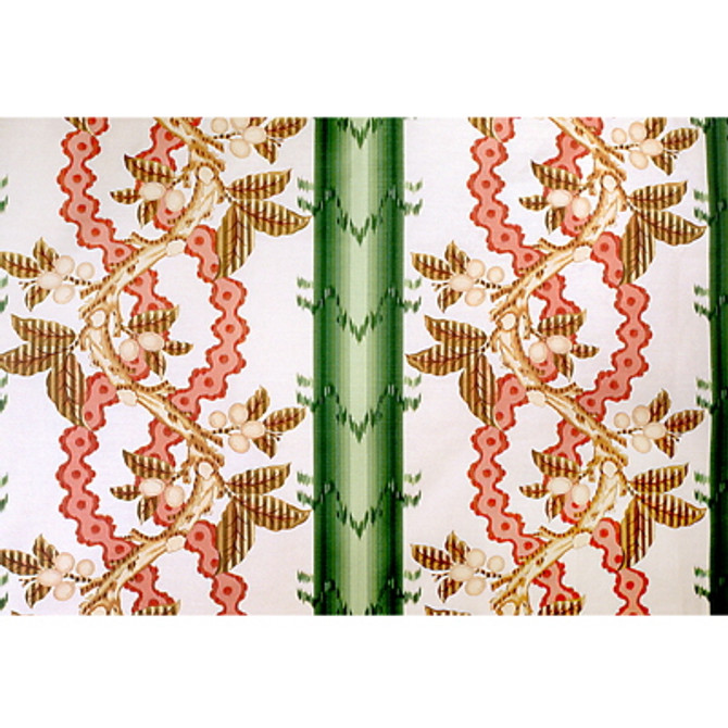 Josselin Cotton And Linen Print Cypress And Coral by Brunschwig & Fils Fabric Brunschwig & Fils Fabric Josselin Cotton And Linen Print Cypress And CoralFabric LINEN - 59%;COTTON - 41% France </p><p>Repeat: H: 27.5, V: 19.5 56 - Fabric Carolina -